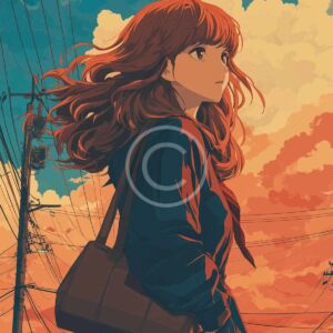 Sunset wanderer